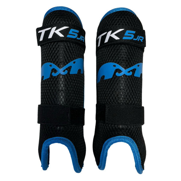 TK5 Junior Schienbeinschoner schwarz-sky