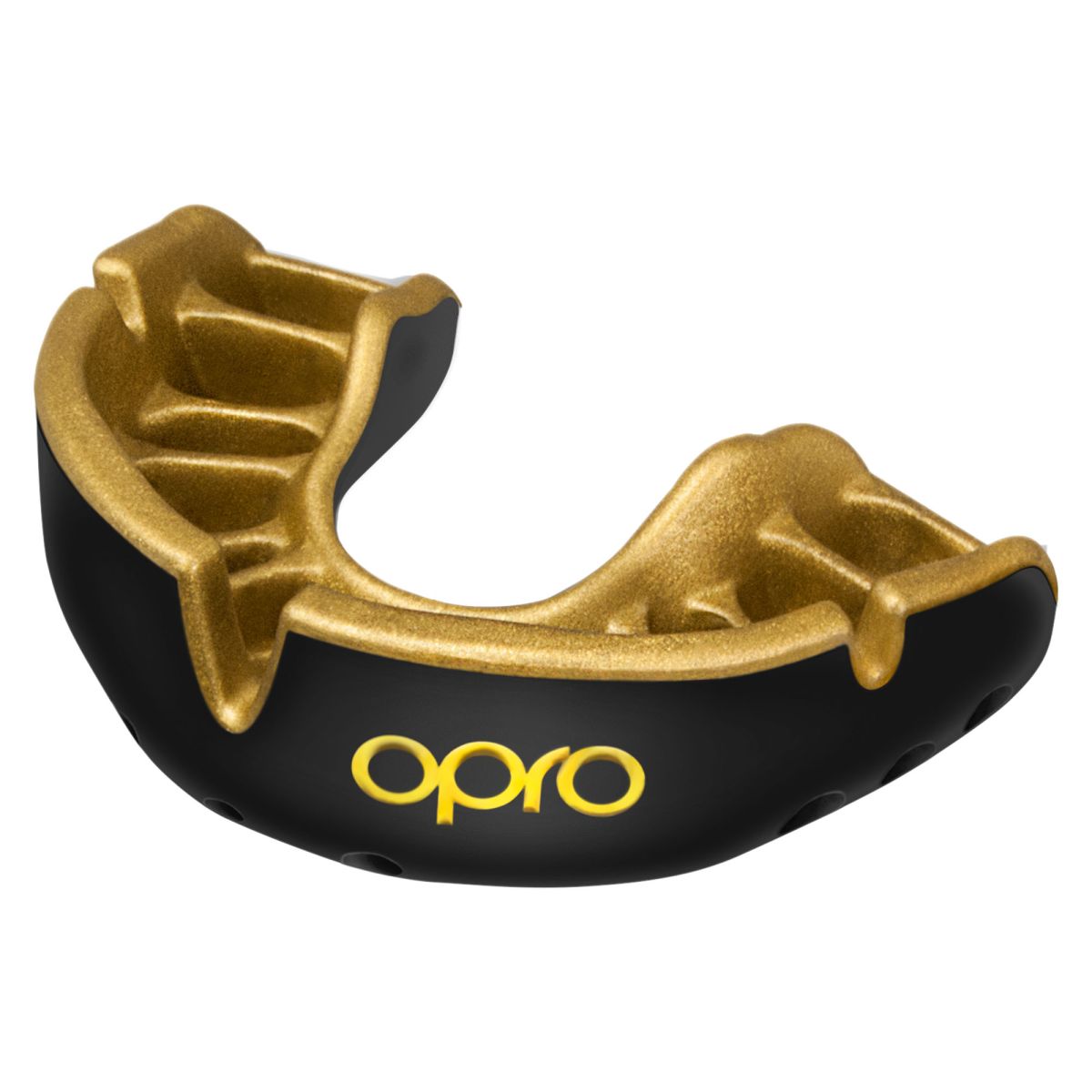 Gold Ultra Fit Mundschutz Schwarz-Gold
